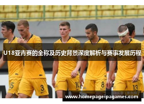 U18亚青赛的全称及历史背景深度解析与赛事发展历程
