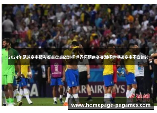 2024年足球赛事精彩看点盘点欧洲杯世界杯预选赛亚洲杯等重磅赛事不容错过