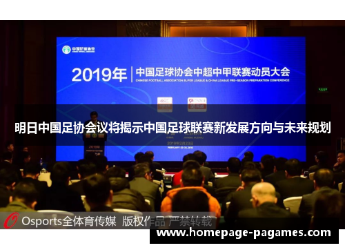 明日中国足协会议将揭示中国足球联赛新发展方向与未来规划